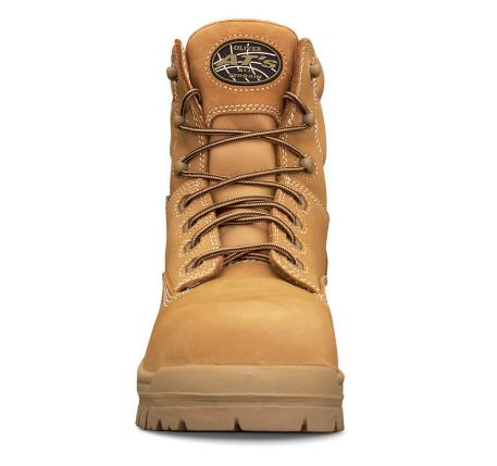 45632 Oliver AT45 Series Composite Capped Mid Cut Work Boot Wheat