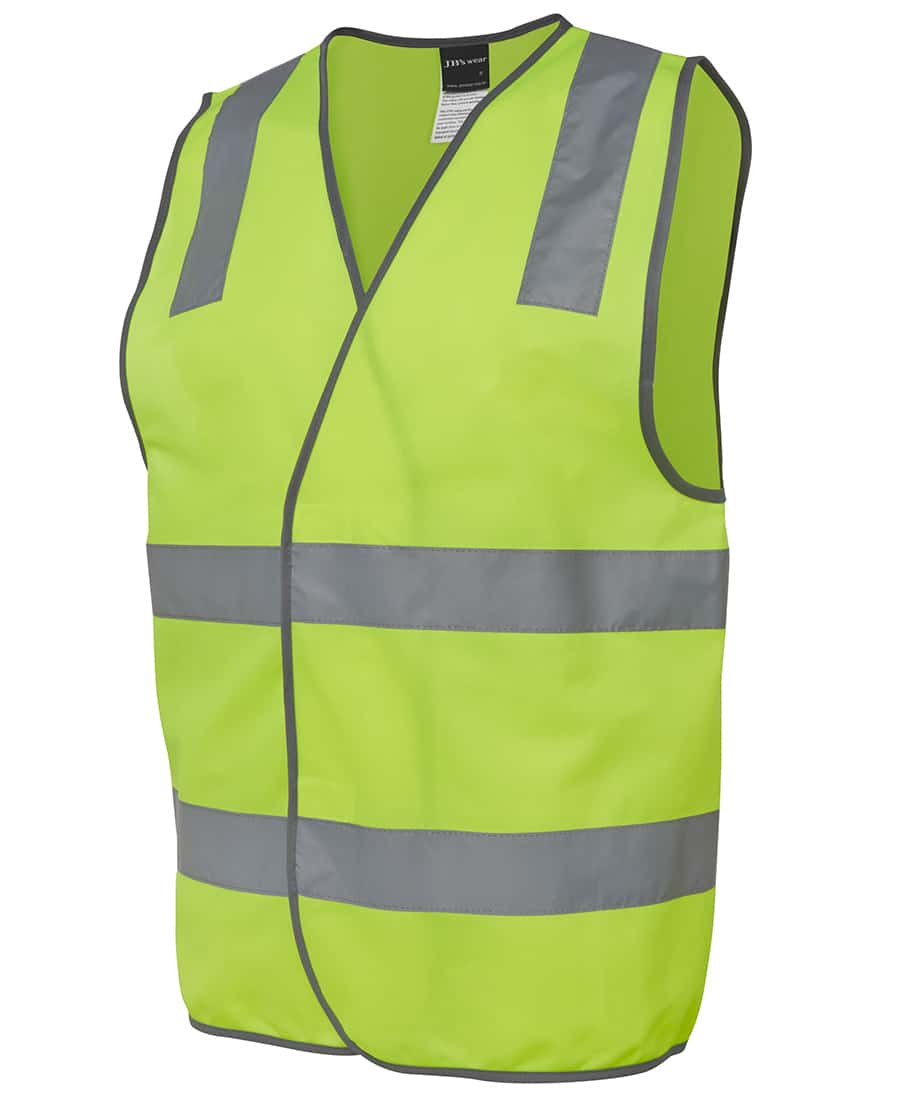 6DNSV JB’s Hi Visibility Day and Night Vest Yellow