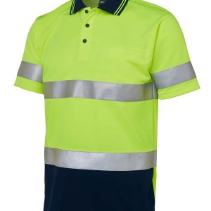 Best price Taped Hi Vis polo, Cheap Day Night polo Sydney