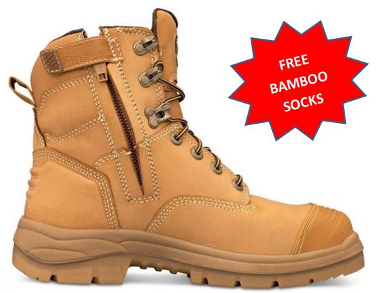 Best price Oliver 55232Z boots Sydney, Cheapest Oliver Zip boot - WHEAT