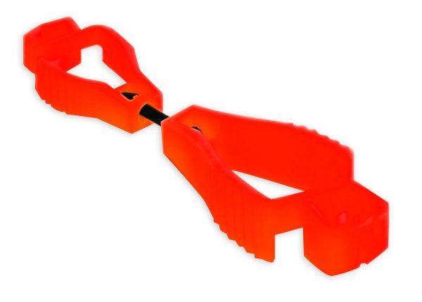 orange glove clip